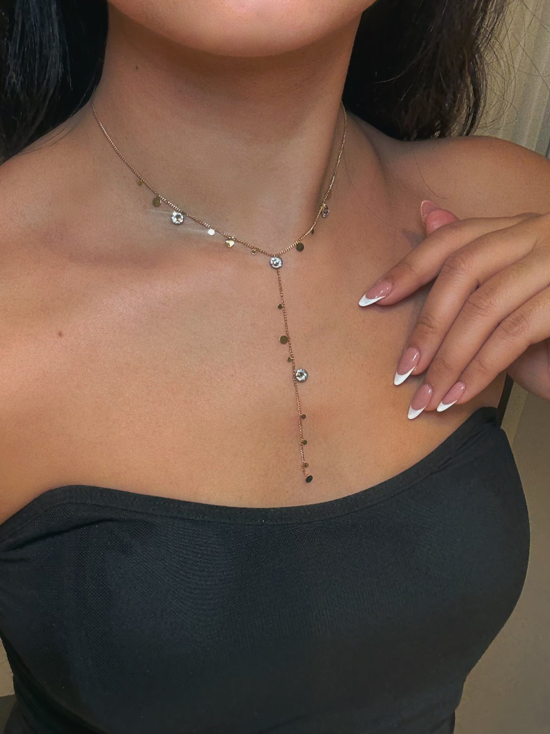 COLLIER « LIOR » orné de cristaux de Swarovski® PP20