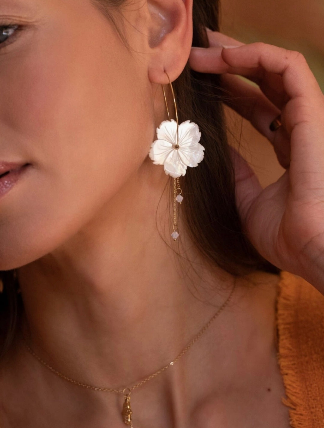 BOUCLES D’OREILLES « RUBY »